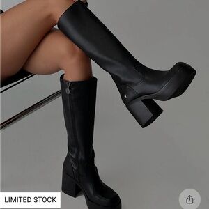 Windsor Smith Nowhere Boots Black